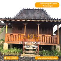 rumah kayu joglo gladak 4x5 meter