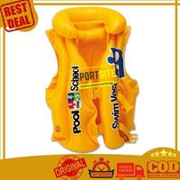 Intex Deluxe Swim Vest Pool School Step 2. Jaket Pelampung Renang Anak