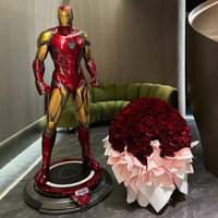 Life Size Iron Man Mark 85 220CM Special Statue Action Figure Icons B3A372