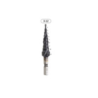 Mata Bor Pagoda Spiral HRC89 HSS-Co M35 Cobalt Lapis TiAlN 3-12mm