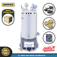 [Gratis Ongkir] Sinatex Boiler Setrika Uap Laundry 35 Liter Siap Pakai Lengkap Boiler Otomatis