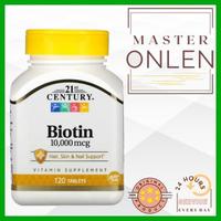 Biotin 10000 Mcg 120 Tablet 21St Century Usa