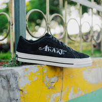 [SALE] CONVERSE ONE STAR PRO OX X AWAKE BLACK ORIGINAL 100%