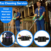 Tas Sabuk Pinggang Peralatan Cleaning Service Kebersihan House Keeping
