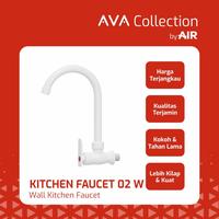 AVA COLLECTION by AIR - Kran Dapur Plastik / Keran Air Putih Kitchen Faucet 02 W