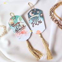 Hangtag Idul Fitri 2025 Kartu Ucapan Lebaran Eid Mubarak Hampers Ramadhan Hang Tag