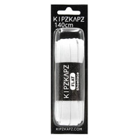 KipzKapz F2 White 90cm 115cm 140cm 160cm Tali Sepatu Flat Shoelace