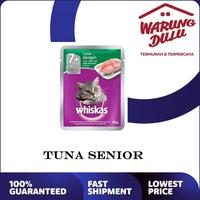 MAKANAN KUCING WHISKAS POU TUNA SENIOR 7+ YEARS 85GR