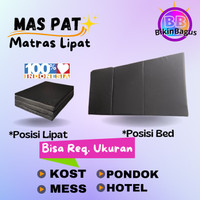 Kasur matras lipat Maspat `panjang 180cm tbeal 10cm  (dewasa)  praktis bisa dilipat
