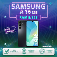 Samsung Galaxy A16 LTE Smartphone [8 GB/128 GB + Adaptor] Garansi Resmi