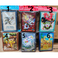 Pokemon card sleeve pelindung kartu deck trading card tcg mainan