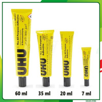 Lem Cair UHU Tube All Purpose Adhesive 7ml / 20ml / 35ml / 60ml