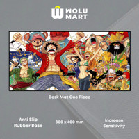 Gaming Mouse Pad XL Desk Mat 800 x 400 mm Motif One Piece