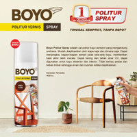 Cat Semprot Kayu Avian Boyo Politur 400cc Cat Kayu Cat Politur