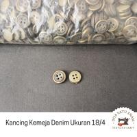 Kancing Hem / Kemeja Denim ukuran 18/4 per 1 Mass