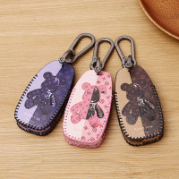 Dompet Kunci Keyless Mobil Bahan Kulit Japanese Style (SK290/291)