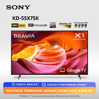 SONY Bravia LED 4K Ultra HD Google TV 55 Inch KD-55X75K - FREE BRACKET
