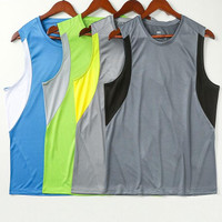 SINGLET GYM | KAOS GYM OLAHRAGA |BAJU TRAINING FITNESS PRIA | PREMIUM