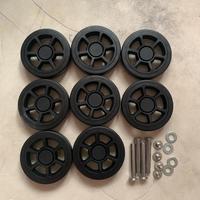 Roda Koper Double 60mm Full black