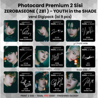 (ISI 9 PCS) Photocard ZB1 ZEROBASEONE YOUTH in the SHADE - Potocard