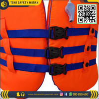 jaket pelampung rompi safety renang snorkling atunas size l