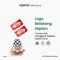 Heelpatch Heelpad Heeltab Vans Logo Belakang Sepatu