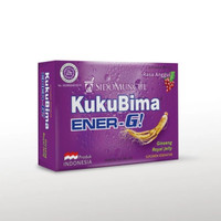 Kukubima energi  anggur [ BOX / 6 SACHET 