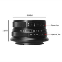 Best seller Lensa 7artisans 25mm F1.8 Camera 7artisans lens