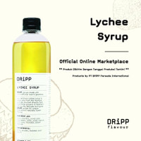 DRiPP Lychee Flavour Syrup (Sirup Rasa Leci)