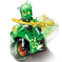 Lego ninjago LLOYD plus MOTORCYCLE SEALED ONLY shinobi ninja go master