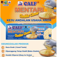 Keju Calf Mentari Cheddar Cheese 2 kg