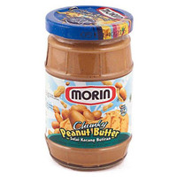 MORIN Chunky Peanut Butter Jam 300gr - Selai Kacang Butiran Kasar