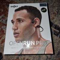 Bone Conduction Sport Headphones Shokz Openrun Pro