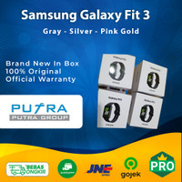 (RESMI) Samsung Galaxy Fit 3 Gray / Silver / Pink Gold