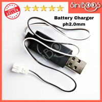 Battery Charger Battery Mini Drone Apex GD65A / ZM65 JJRC Cleair connector ph2.0mm
