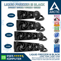 ARCTIC LIQUID FREEZER III 240 280 360 420 BLACK - AIO CPU Water Cooler