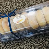 donat kering jadul gula halus/donat salju