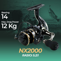 Reel Pancing Spinning Fishing Reel 5.2:1 - NX2000