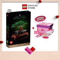 Promo!! Lego Creator Expert 10281 Bonsai (878 Buah) Packing Aman