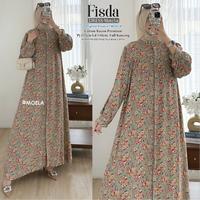 Jual TERBARU/TERMURAH BAJU GAMIS MUSLIM WANITA DRESS KATUN RAYON ...