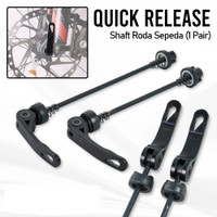 AS QR SEPEDA RODA DEPAN BELAKANG BAUT QUICK RELEASE HUB FREEHUB MTB