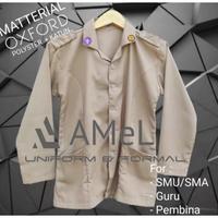 Baju Pramuka Pembina Guru Kain Oxford