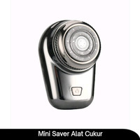 Mediatech Alat Pencukur Rechargeable Mini Travel Shaver EMS 01