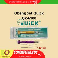 Obeng Set Quick QK8600 5in1