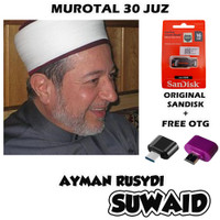 USB Flashdisk Murottal Qur'an 30 Juz Bacaan Ayman Rusydi Suwaid