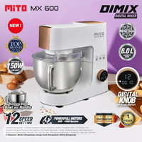 Mito Stand Mixer Digital MX600 DIMIX Pengaduk Adonan Kue 6L MX 600