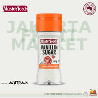 MASTERFOODS VANILLIN SUGAR Gula halus tabur manis rasa vanilla donat donut buah