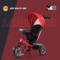 SEPEDA RODA TIGA PACIFIC PC 106 SEPEDA ANAK TIGA RODA PACIFIC STROLLER