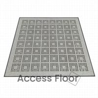 Perforated Panel Raised Floor 22% Air Flow Data Center Ruang Server