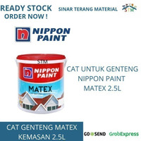 CAT GENTENG MATEX NIPPON PAINT 2,5 KODE 825S LAWN GREEN (S)